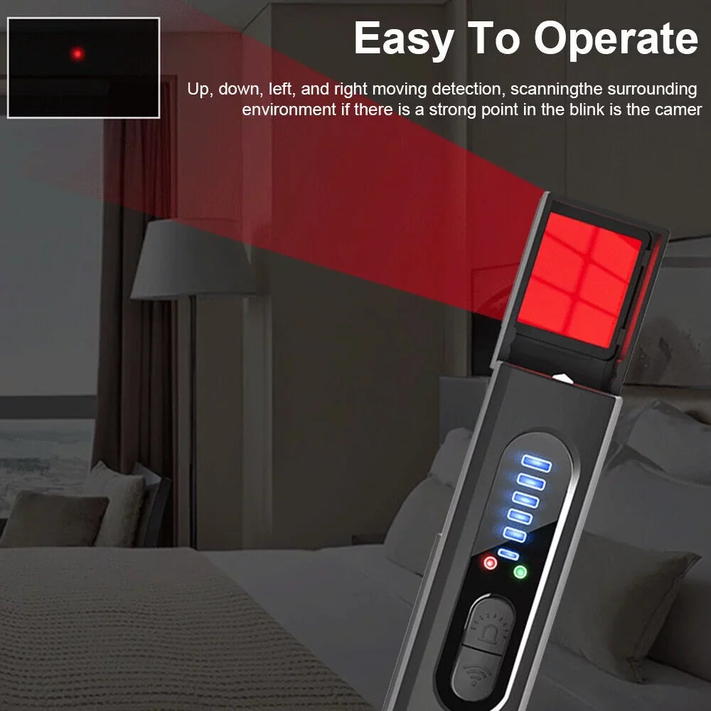 '- Gear Signal Camera Anti-spy Audio Detector JahyElec Hidden Detection Device Smart