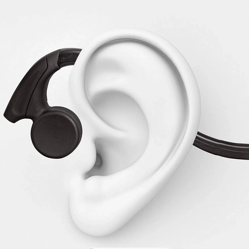 Noise Bone Headphones Cancelling Conduction with Connector 3.5mm Headphones Sweat Wired Defensive