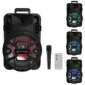 Bluetooth Speaker - Portable Pro Box Open Technical Black SPARK12B 12" Powered Battery