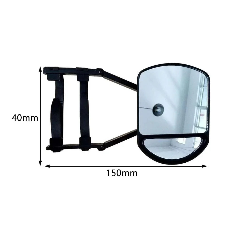 Car Mirror Wide Extended Angle Mirror Rear Car View Trailer Auxiliary for Truck Towing Mirror