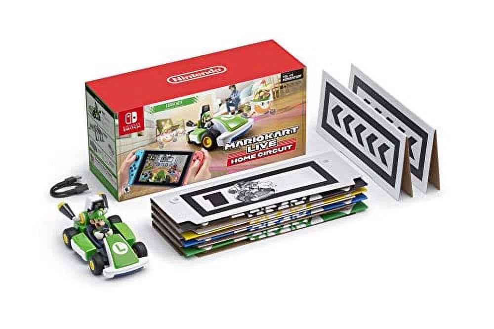 Live: -Luigi Mario Set Nintendo Circuit - Switch Kart Home