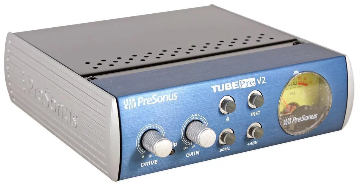 and Direct Box 6' V2 (2) Tube Cables TubePre Vacuum PreSonus Preamp/