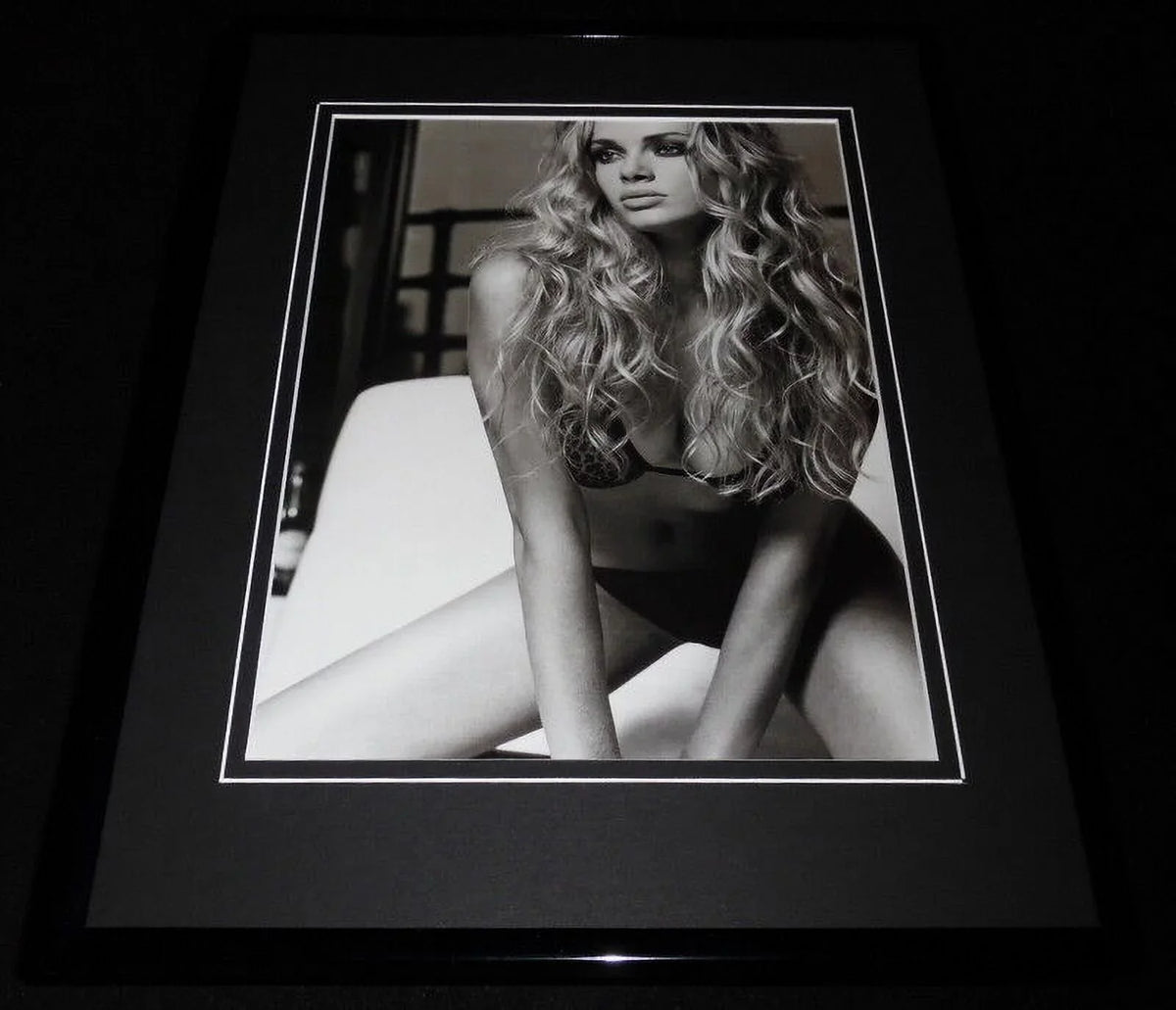 Enfield Photo Lingerie Display Wife Amanda Marcum 11x14 Framed Andy