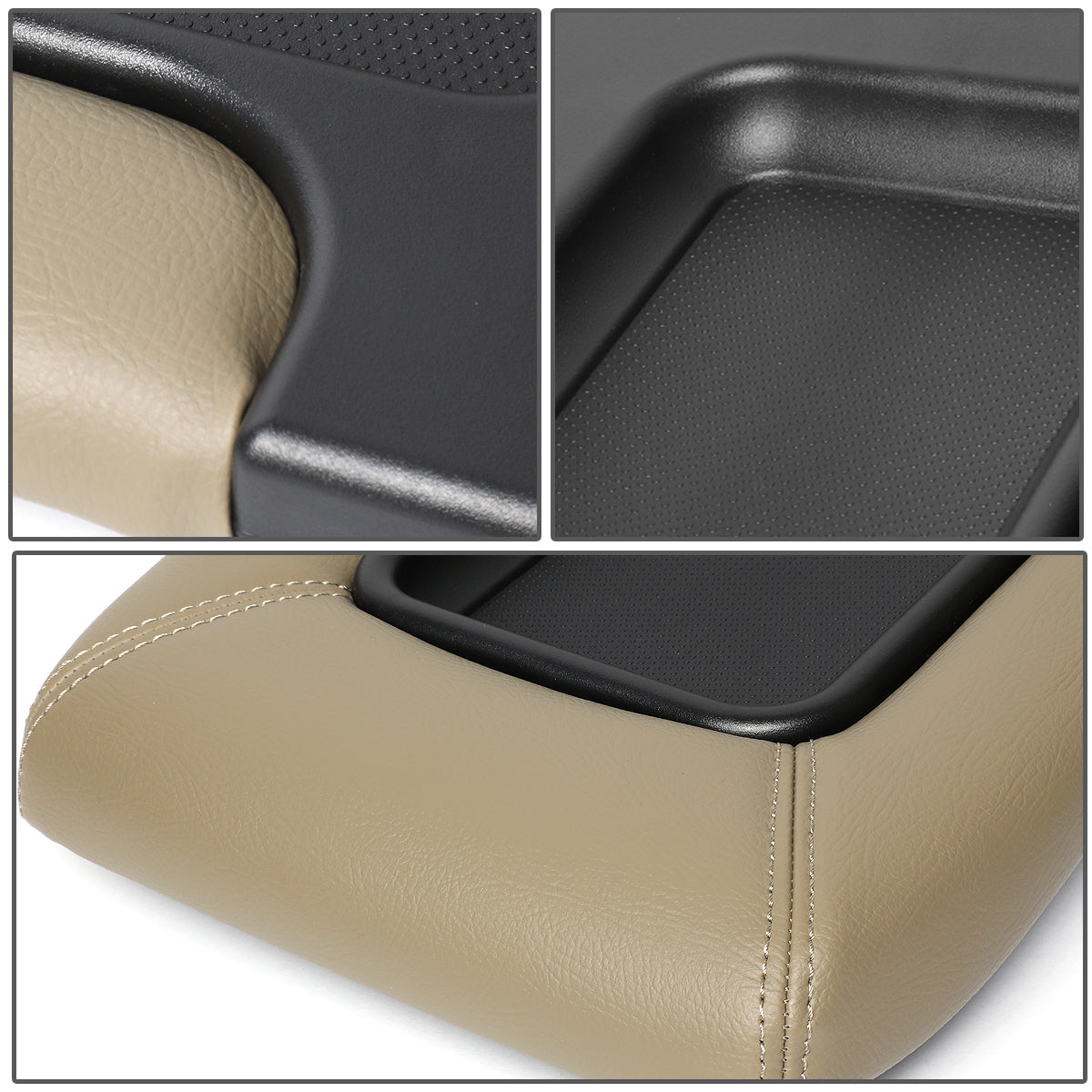 2001 06 Truck For Console 2007 Sierra 03 Beige Escalade 02 Armrest Center 05 Assembly Silverado Lid Pickup to 04 Repair Kit