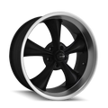20X10 695 Black/Machined 0Et Ridler Lip 5X120.65 83.82Cb Matte