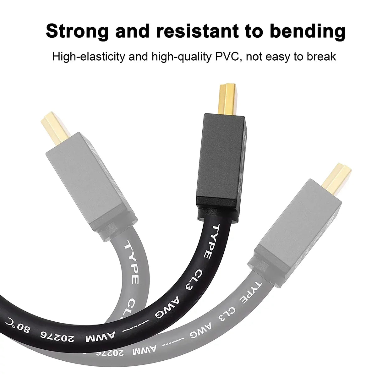 Feet High Rated Ultra Fits 2.2 in 15 eARC 8K Cable 4K120Hz Wall 2.1 Speed 2.3 8K60Hz CL3