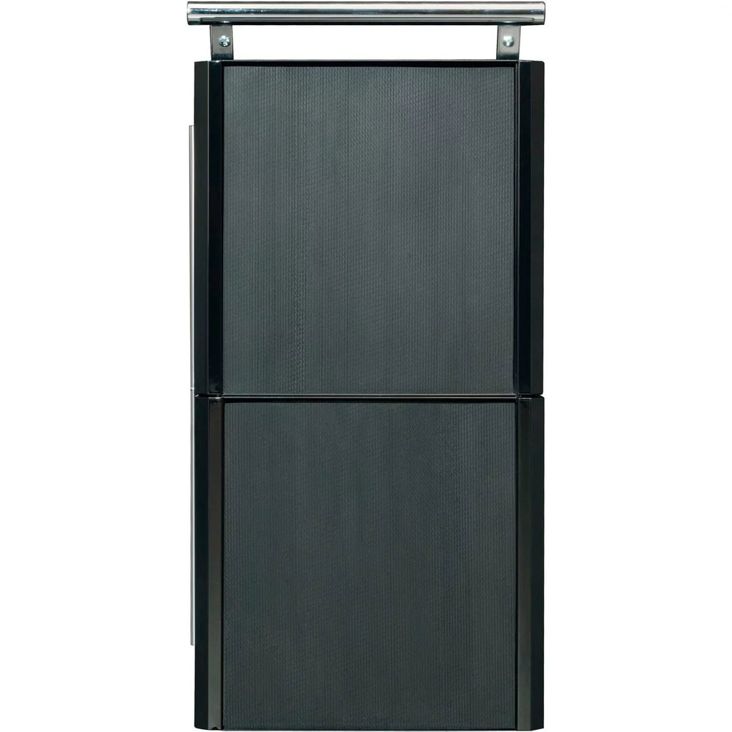 Black Top, Global Sliding Tool Industrial 2-Drawer 27" W/ Cart