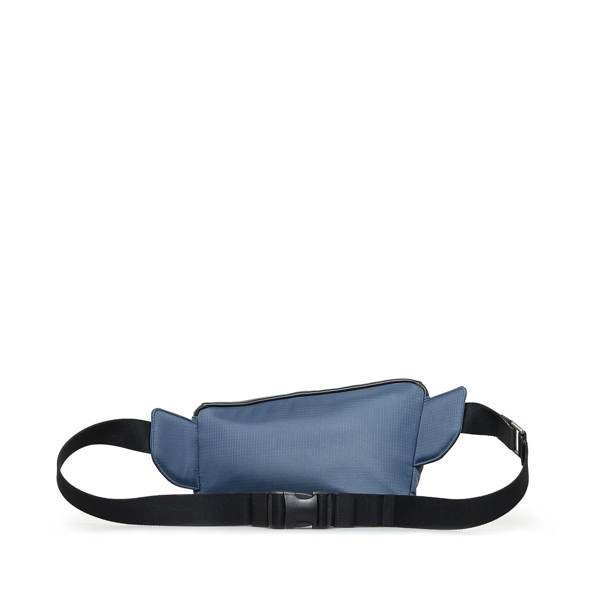 (Good) Authenticated Blue Nylon Fabric Puzzle Belt Unisex Pre-Owned Bag