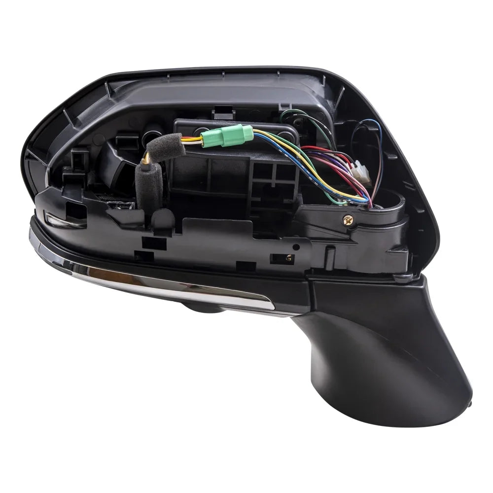 Passenger America Right Aftermarket Power Toyota Brock Camera Black Match Replacement With Paint North With Camry Built To Heat-Signal- 2018-2020 Fits Mirror