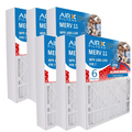 6 . 16x20x4 to 7 with FR1000M-111 11 16x20x4 1000, 11 Air Filter Comparable 1200 Pack Premium Made by Rodgers Furnace & Filter Fits White