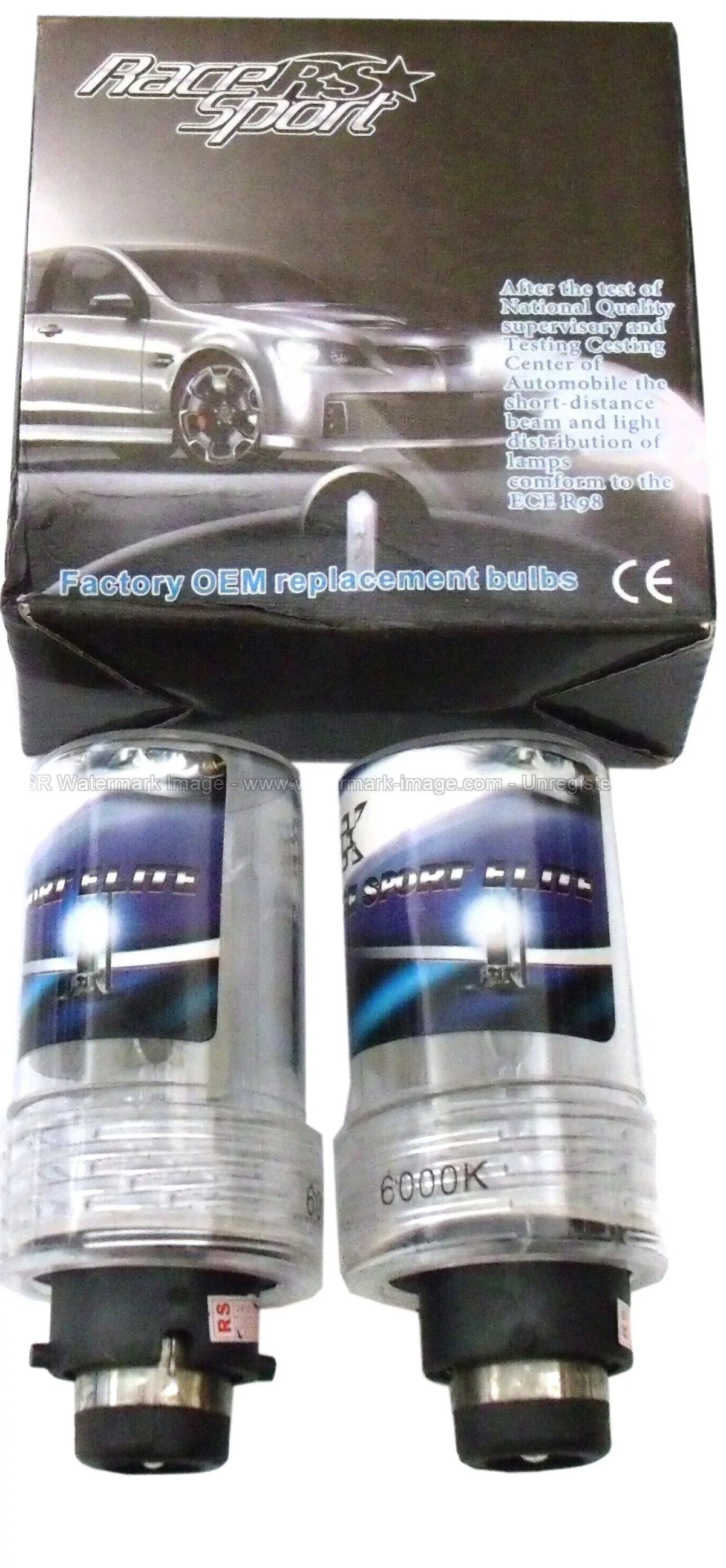 D4-6K-- Replacement Pair Sport Bulb, Race
