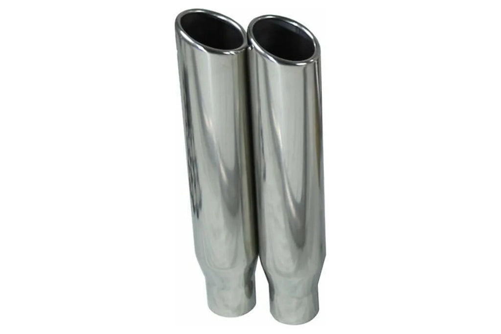 Rear Dual Mopar 2.5" Car Body Exit B Exhaust Flowmaster 62-74 Super Kit 10