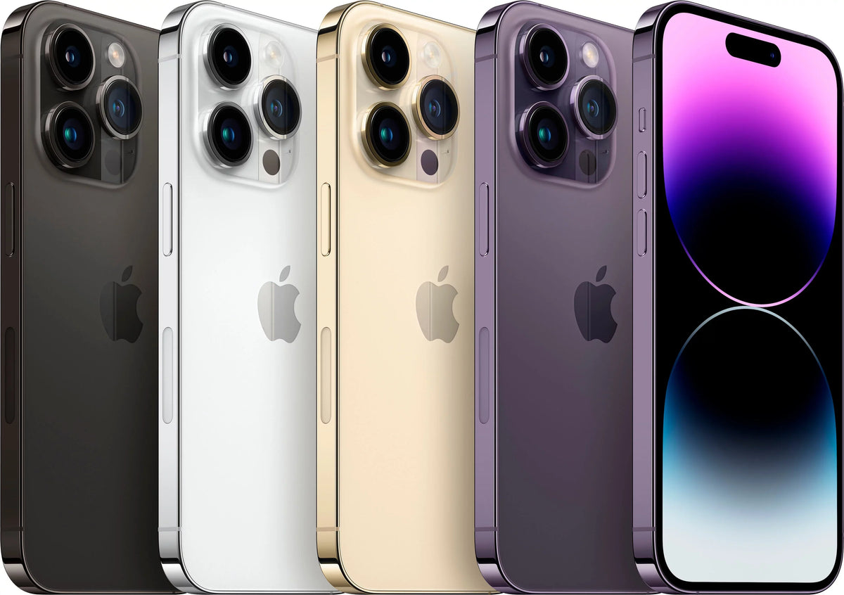 (Refurbished: Max (&T) Pre-Owned Purple MQ8W3LL/A Good) iPhone Pro Deep 14 256GB Apple