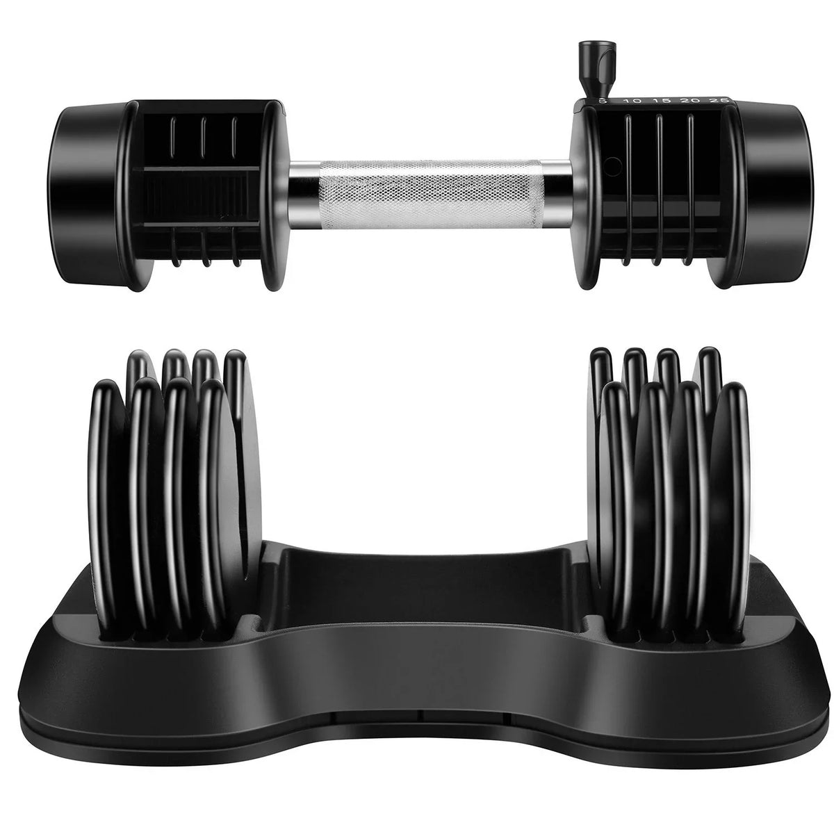 Adjustable Options Weight and Automatic Adjustability Plate Fast Dumbbell
