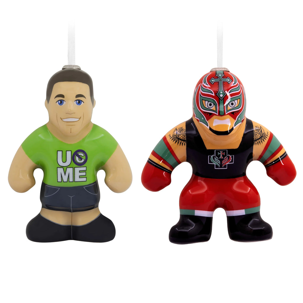 Decoupage), and 2 ( Rey Cena of Ornaments Mysterio John Set Hallmark