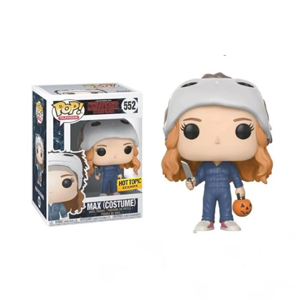 Max Topic Things ! With Protector Vinyl Exclusive Toys Collectible Hot Figure Pop Gifts (Costume) Funkoo #552 Str*anger
