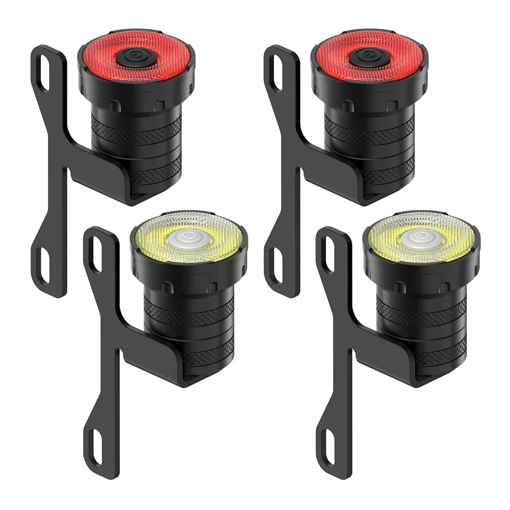 Rechargeable Set, Safety Rear Front Lights, Ride Apexeon with Style and and Light Longboard Skateboard