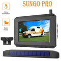 Digital Camera View Camera Highway Trucks, for Camera for Trailer,Pickup,Van Back Reverse Trailer Wireless Backup System Wireless Rear fit Up Observation Solar Hitch