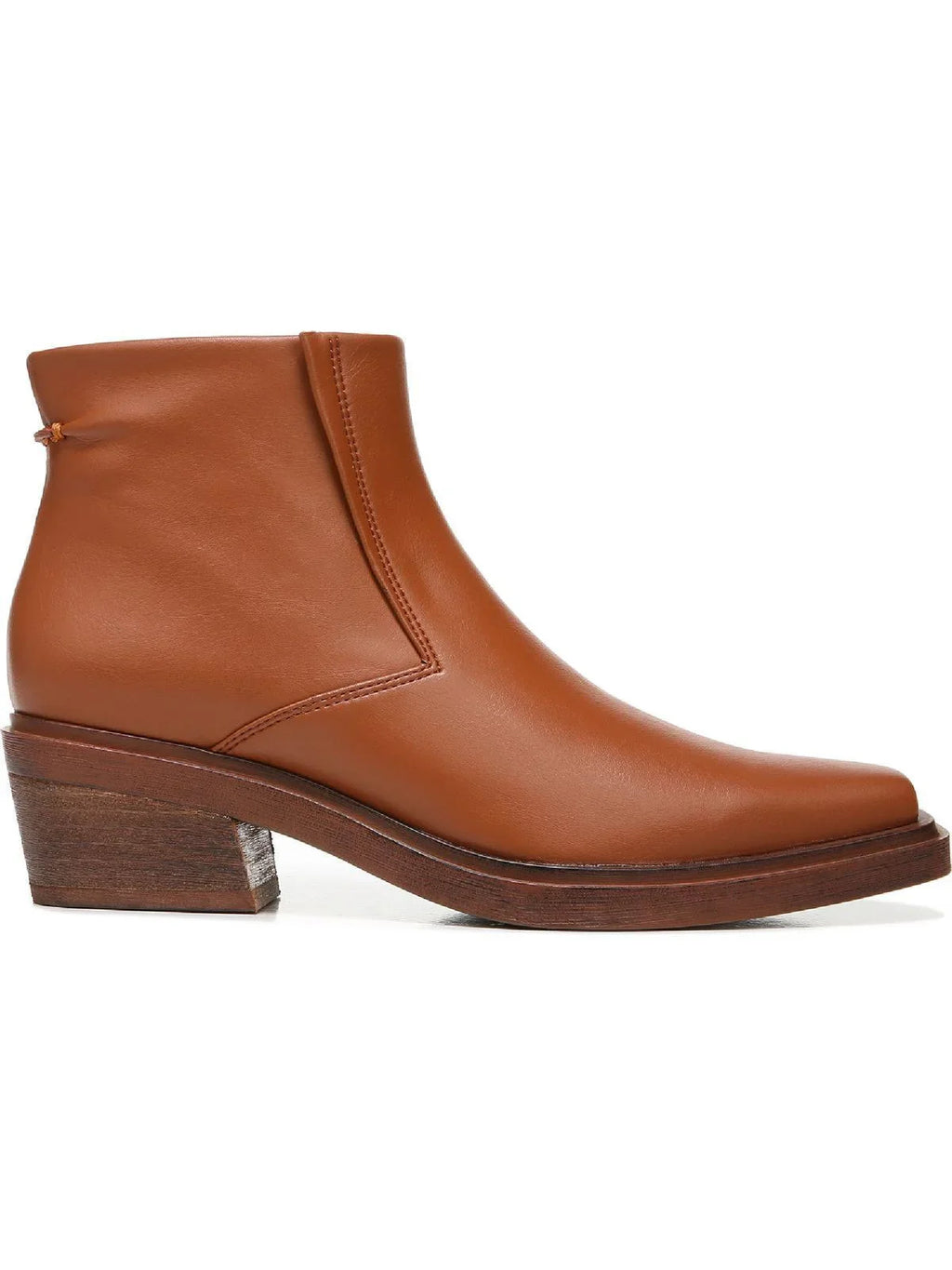 Sarto Boots Leather Forta Ankle Toe Womens Faux Franco Square