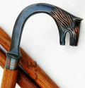 Men Plated Canes Cane Premium Solid & Brown Antique Polished Walking Walking Buffed Elephant Women Beautiful Handle Shaft Stick Crutches for & Inlayed Brass