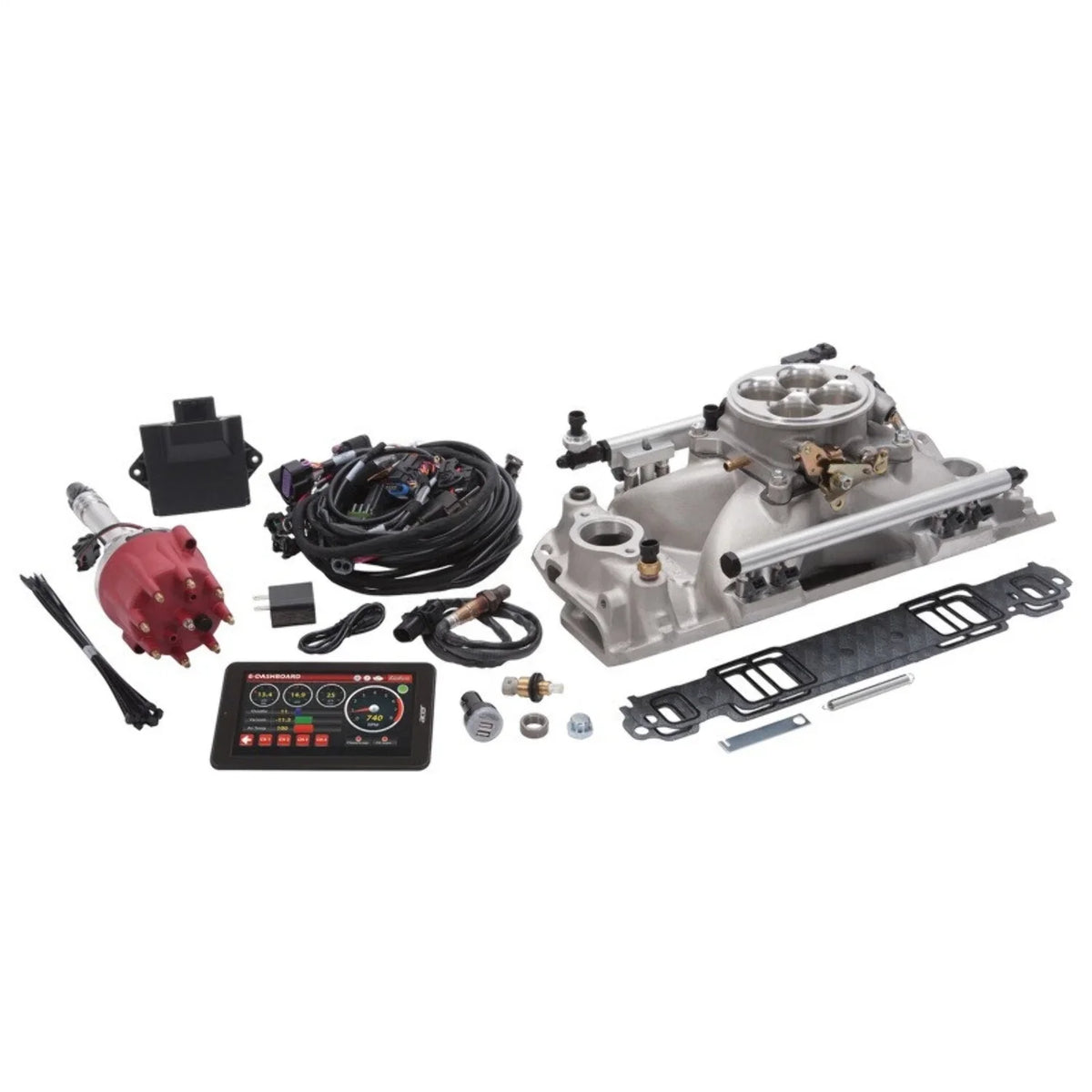 for Pro-Flo 1000 Multi Square Fits Distributor - 1969-1986 C10 Block Port Small , Sequential Fuel 4 Injection 1967-1986 Chevy select: Edelbrock Bore EDE35690 Natural