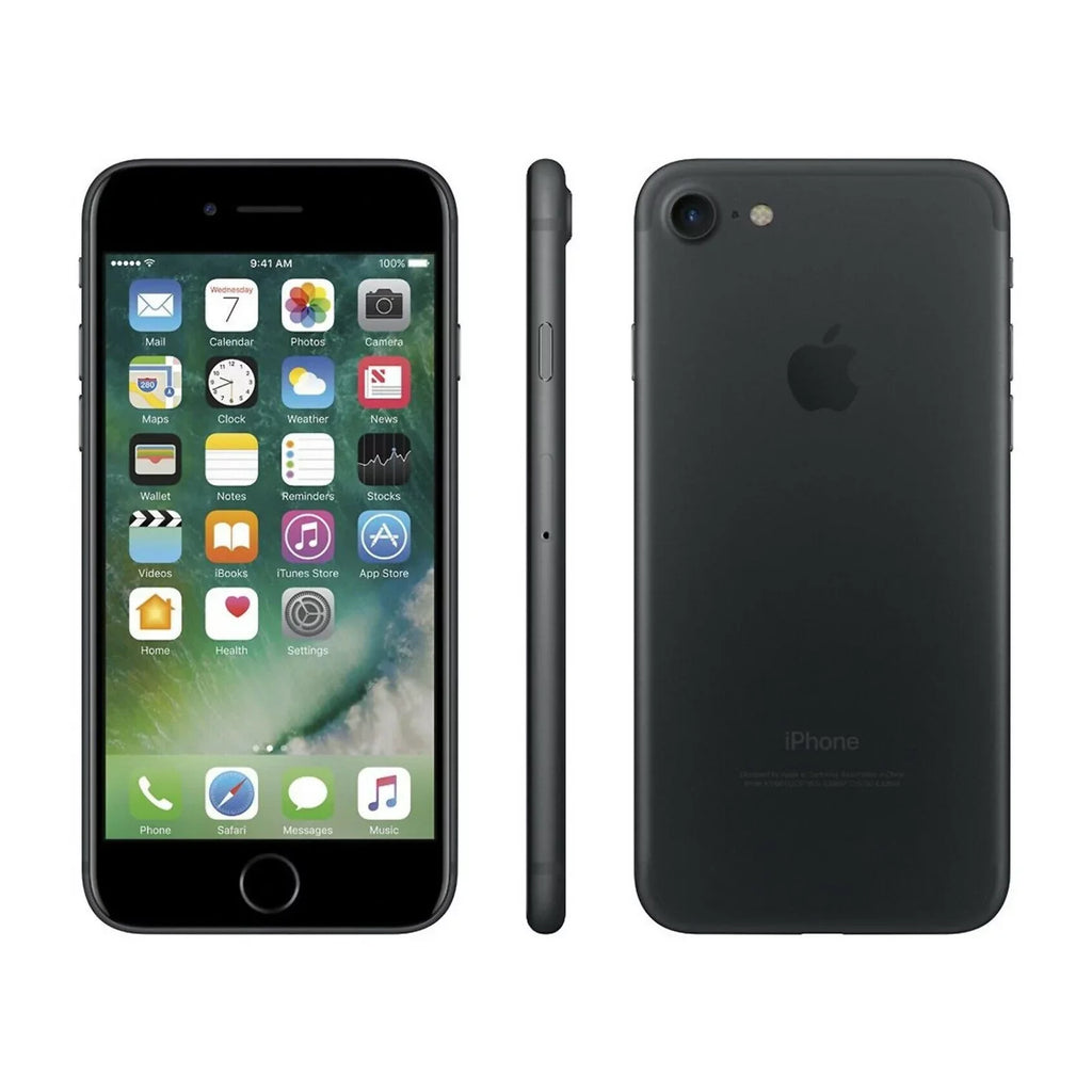 4G Restored &T Black iPhone 32GB Smartphone (Refurbished) 7 T-Mobile Apple Verizon Unlocked