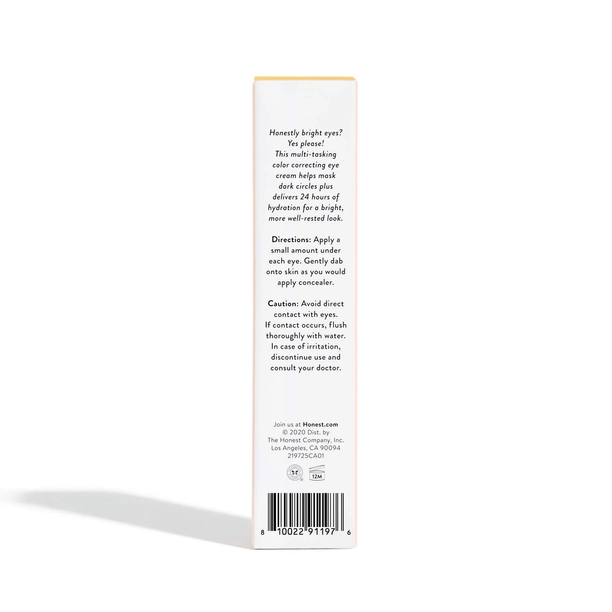 Sandstone Cream Bright Eyes Eye - Tinted Honestly