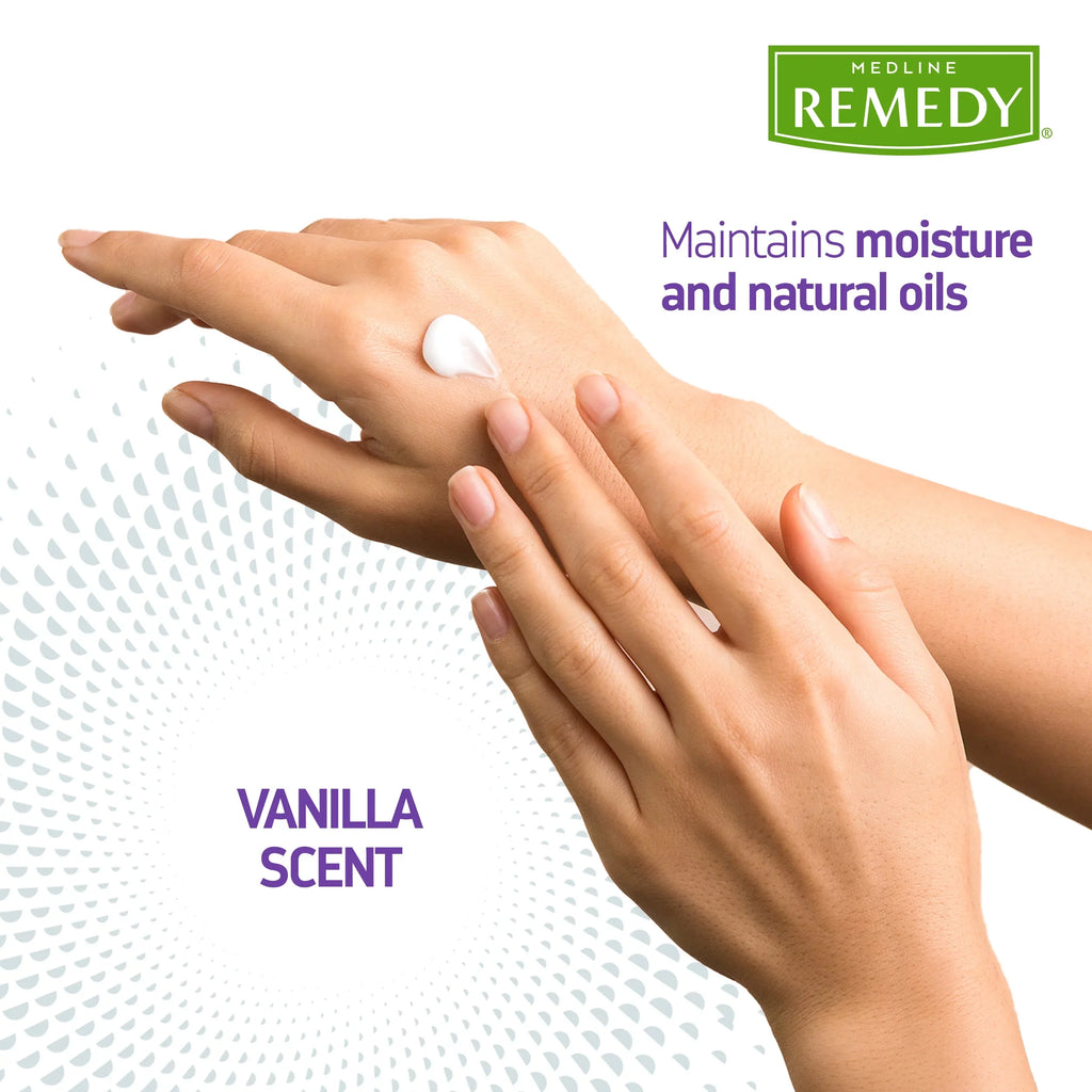 Skin Medline 2 Body Vanilla Remedy Cream Clinical Cream, Scent, 24 Count, oz, fl and Face Moisturizing