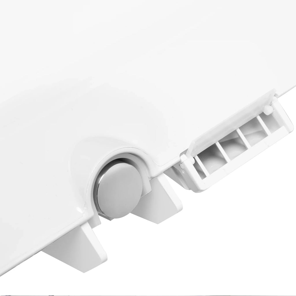 EM617 White Brondell Bidet with Toilet Control, Round Swash Remote Advanced Seat