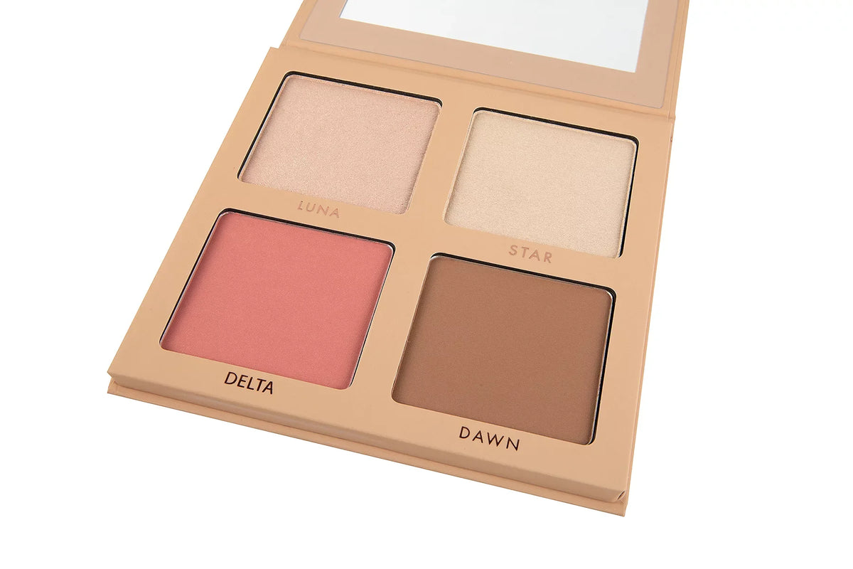Palette Stardust Cosmetics Medium to Mellow - Glow Light -