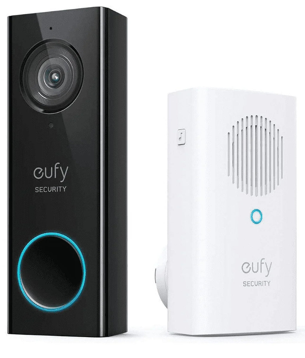 Box Security 2K Doorbell, Eufy Wi-Fi Doorbell T8200 Wires Resolution Video Open