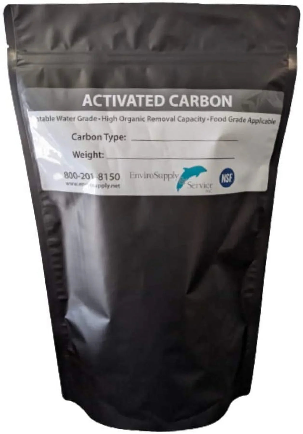 Filtration, Pure EnviroSupply Resealable - Carbon (Moisture Prewashed Pound 27.5 Activated Charcoal) Aquarium Bag Virgin Coconut 12x40 Shell Ultra Cleaning