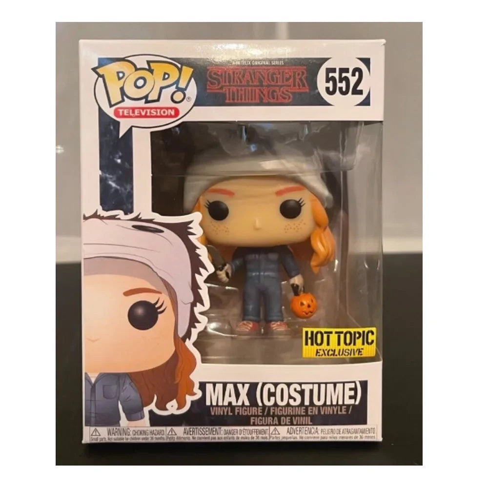 Max Topic Things ! With Protector Vinyl Exclusive Toys Collectible Hot Figure Pop Gifts (Costume) Funkoo #552 Str*anger