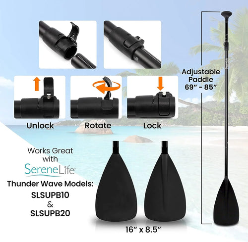 '-Flow Adjusable Paddle Up SLB105 Oar - Paddle-Board Sand For Waer Paddle-Board Waer Sand Up Inflaable Adjusable Paddle -