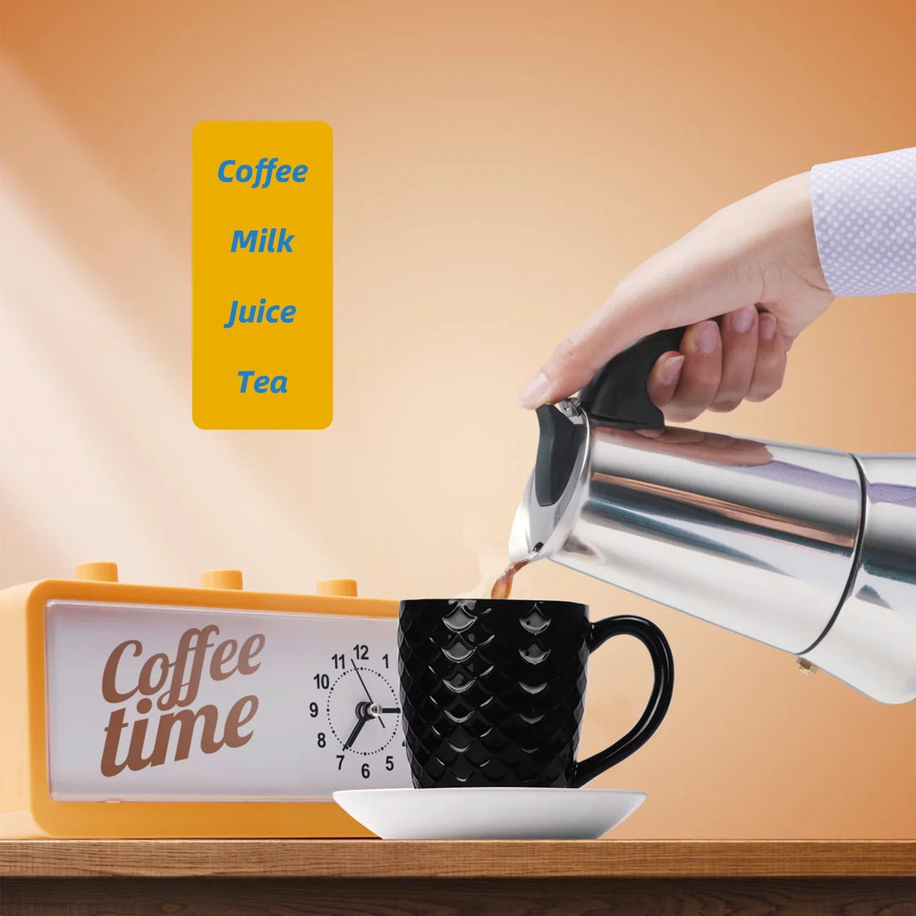Coffee, Black, Ceramic, 11.95 for Coffee Set, Coffee Floz Milk, 6 Moisture, Cup Mug Pack