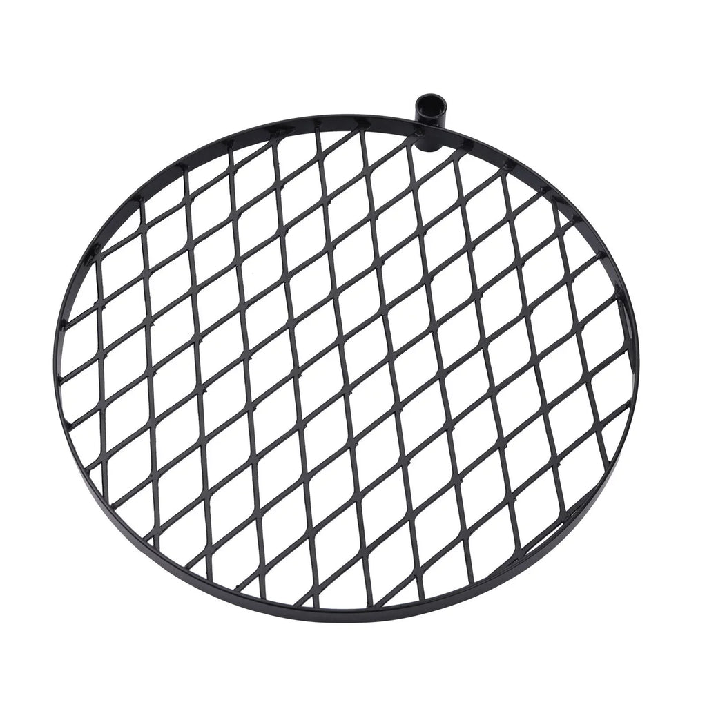 Fire Grill Pit Swivel Campfire Charcoal Adjustable Outdoor Grill 2 in1 Grill
