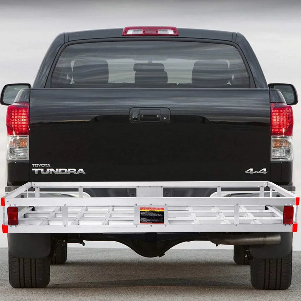 x Cargo 7” Truck, Car, Fits Cargo Trailer Basket 22” Carrier, Hitch Luggage Hitch 2” Rack, Cargo 60” x Vehicle , Capacity for Receiver, 500LBS Carrier Mount Aluminum