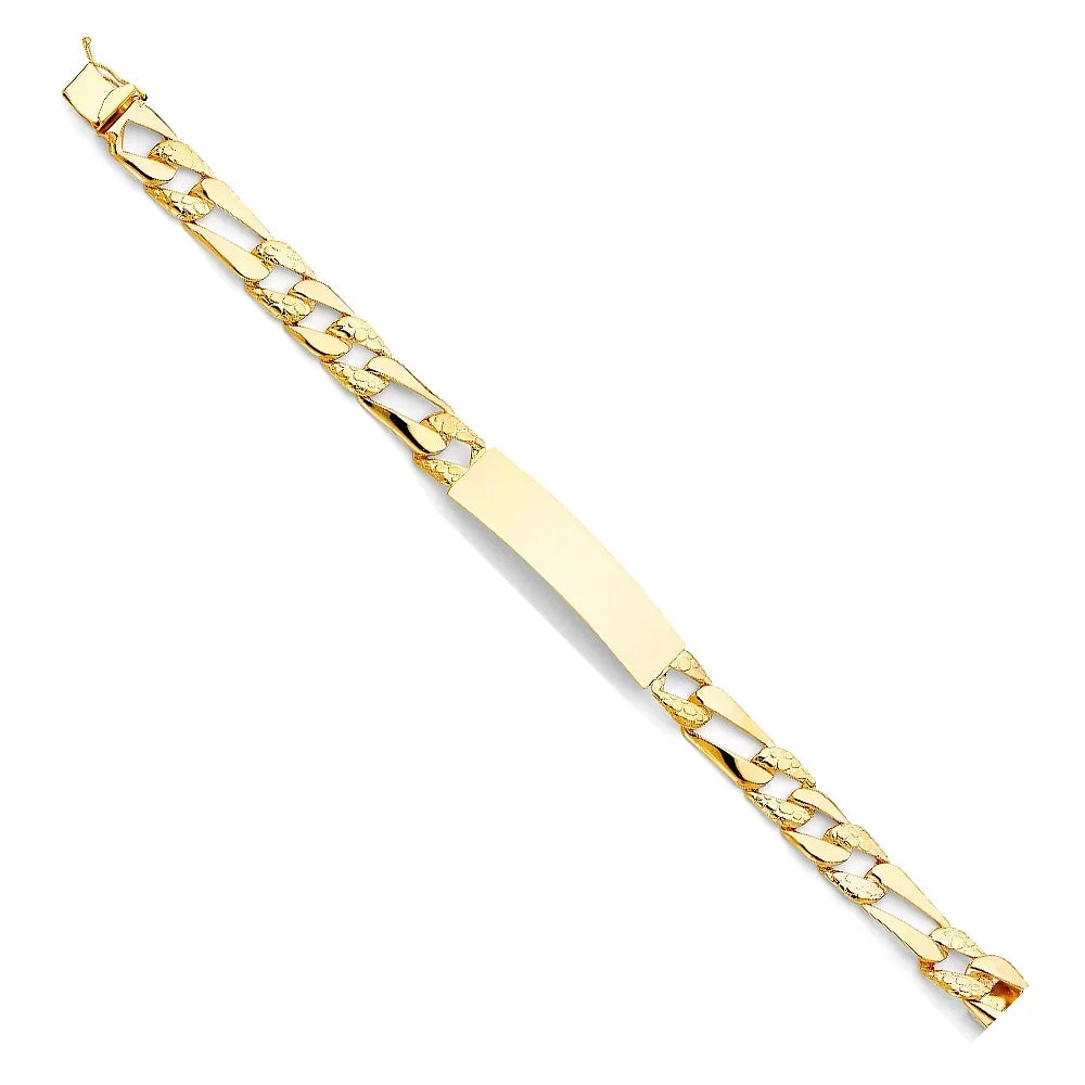 8" 14k - for Jewelry Men’s Yellow 14.7 Weight Elegant Gift Women Gold for and Bracelets Stamp Men| Bracelet | Link Chain 14KY Gold Figaro |