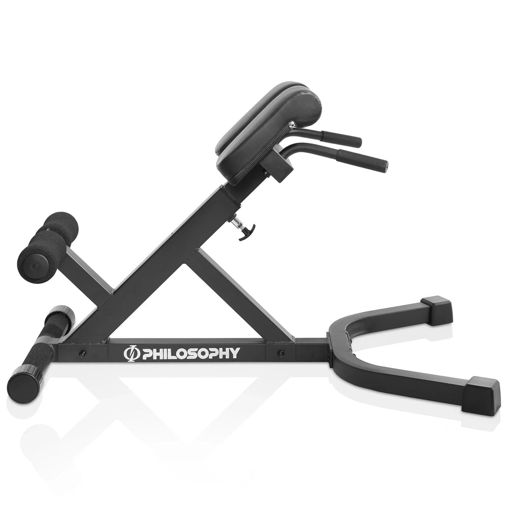 Hyper-Extension Adjustable Lower Gym Philosophy Chair Back Roman Bench -