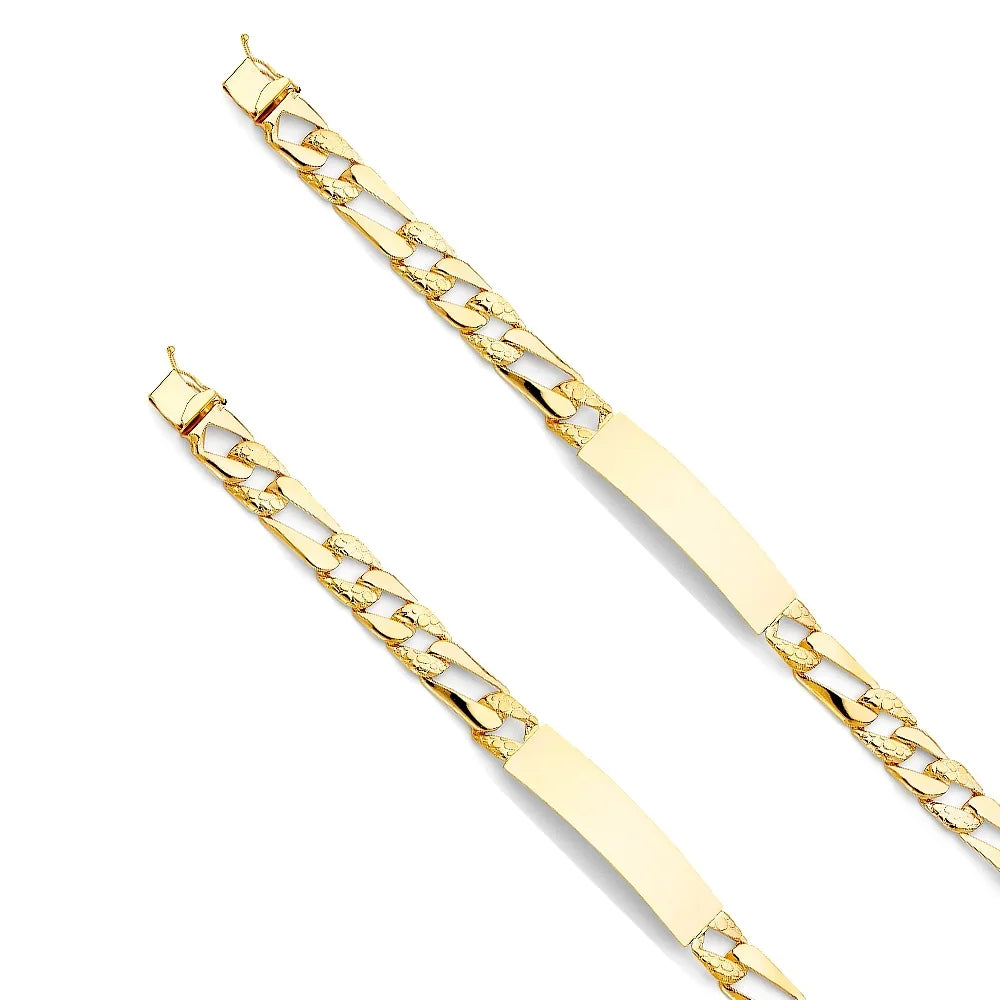 8" 14k - for Jewelry Men’s Yellow 14.7 Weight Elegant Gift Women Gold for and Bracelets Stamp Men| Bracelet | Link Chain 14KY Gold Figaro |