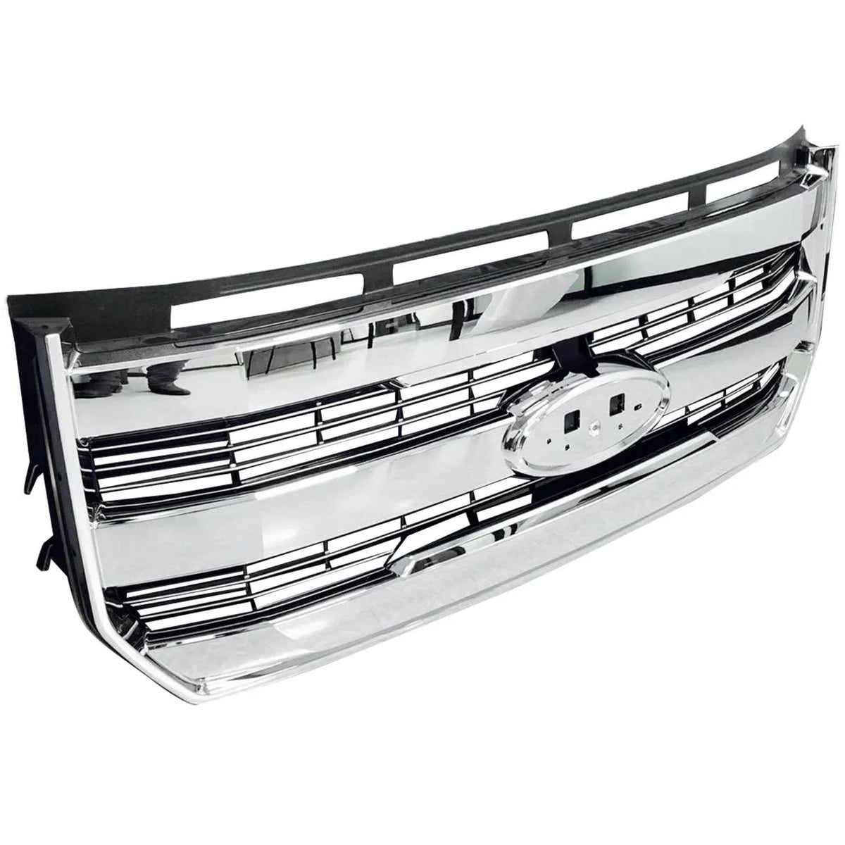 Front camera W/o Bumper Chrome F-150 For Grille FL348200PBS 15-17 Radiator