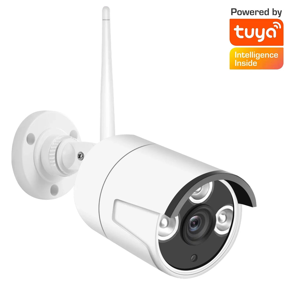 App Remote Cameras 1080P System, 2.0MP 1080P Access, Vision, 1080P + Alert, No 8PCS Camera with Indoor 8CH Drive Night Outdoor Hard Wireless 8Channel Smart Tuya Motion