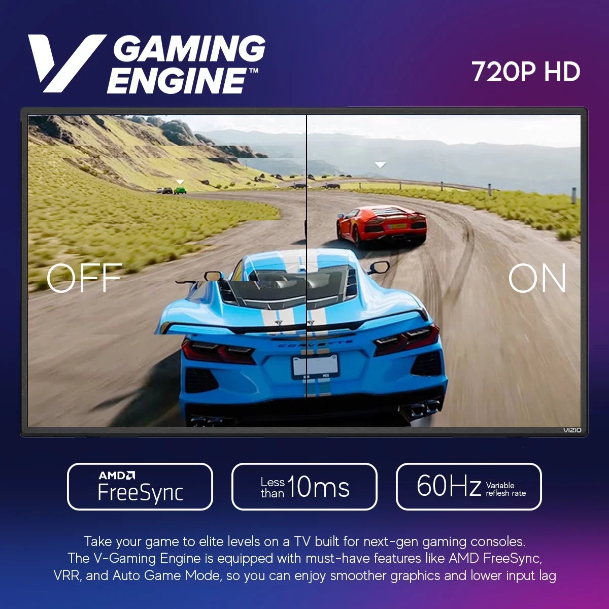 and Free Wall + Series Processor, 32 with Chromecast Inch - Mount AirPlay (Refurbished) Restored Smart Engine, 720p D32H-J09 Class (No V-Gaming D Stands) Built-in