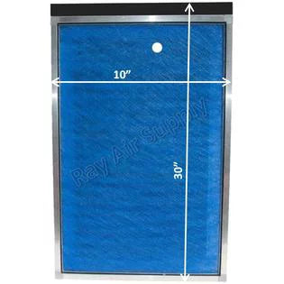 10x30 Replacement Dynamic Pads RayAir (3 Pack) Filter Air Refills 10x30 Cleaner Supply