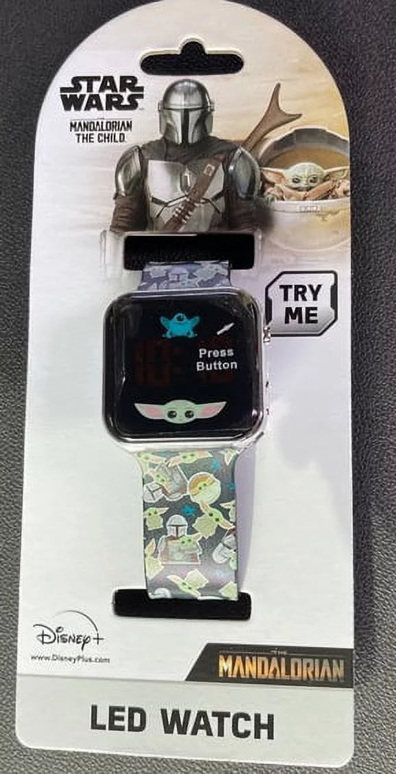 , The Wars Star Yoda Watch Mandalorian