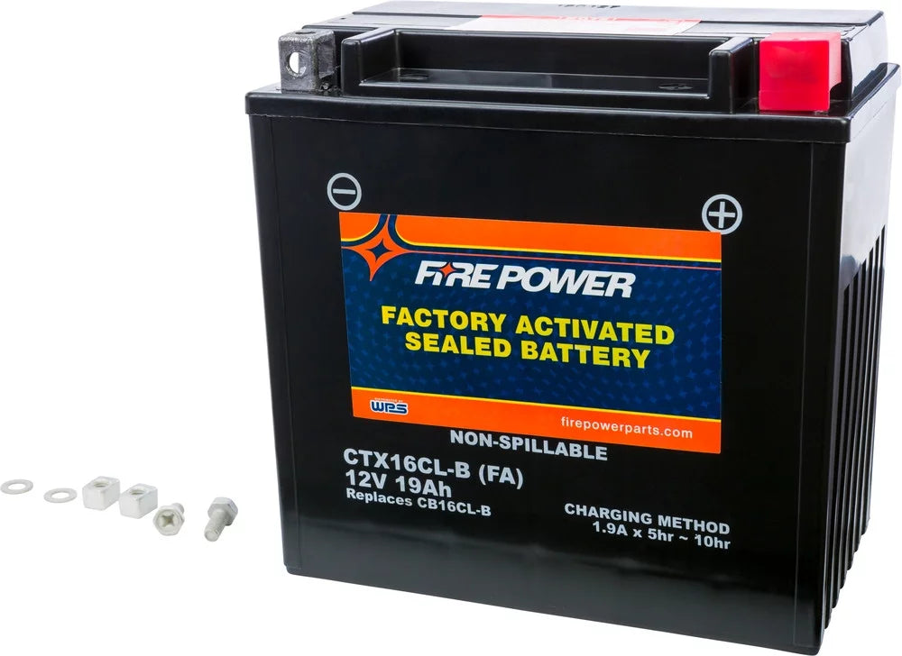 Factory CT16CL-B-() Fits With (SJ700) Power Activated Fire Sealed 1994-2017 SuperJet Yamaha Battery