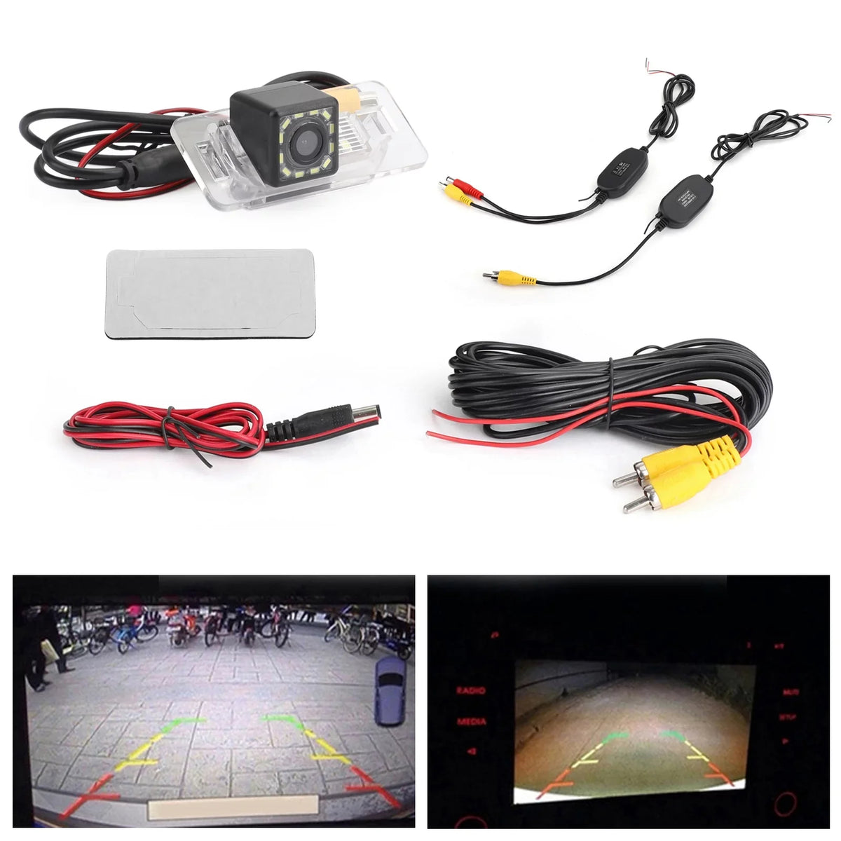 X5 E92 for Reverse Wireless E61 12LED E70 E46 E90 X3 E39 E60 Camera E71 E91