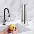 System Filter Filter Stainless Silver Tap Filtration Drinking Countertop Sink Moisture