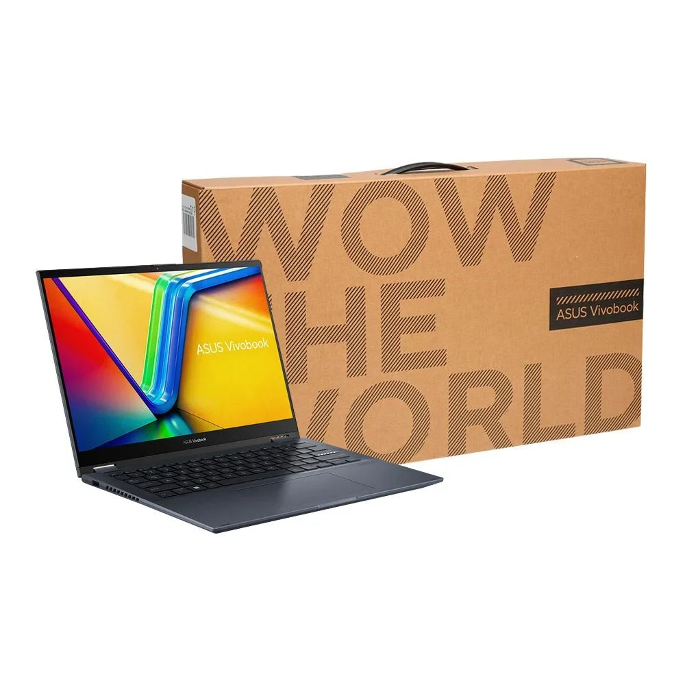 1220P Graphics Flip Intel Computer WiFi 12th 8GB Blue Gen i3 Drive Solid Home S DDR4 Core Windows Vivobook Processor TP3402ZA-OS34T 2-in-1 14" 11 Quiet Laptop 256GB State 1.1GHz Intel