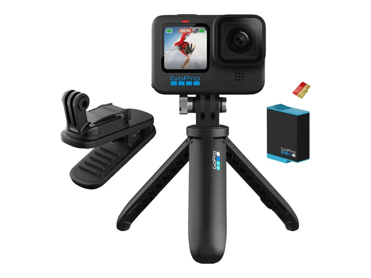 fps / 5.3K Action camera - Black Wi-Fi, - up - GoPro - Bluetooth - 30ft to 23 underwater 60 HERO10